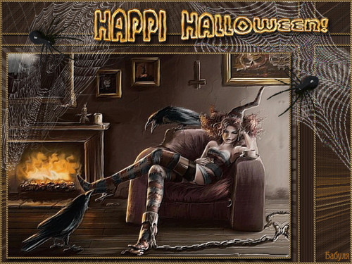 Картинки, открытки и анимация на Halloween Хэллоуин, скачать бесплатно