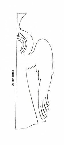Ангел своими руками на окна шаблоны скачать, бесплатно