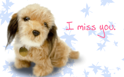 Открытки, картинки и анимашки с  надписью «I miss you»