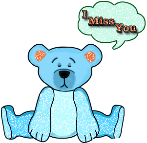 Открытки, картинки и анимашки с  надписью «I miss you»