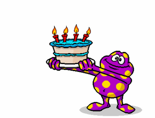 Открытки, картинки и анимашки с  надписью «Happy Birthday»