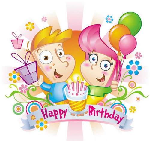 Картинки, открытки и анимация с надписью «Happy Birthday», скачать