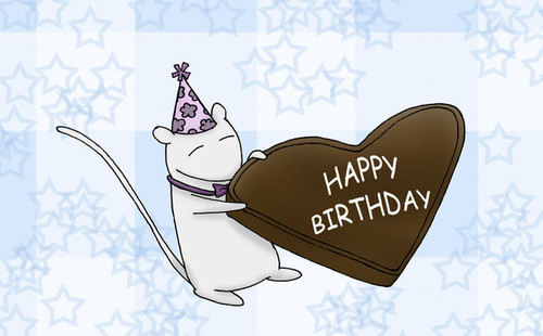 Открытки, картинки и анимашки с  текстом «Happy Birthday»
