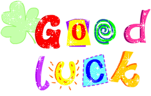 Открытки, картинки и анимашки с  текстом «Good luck»
