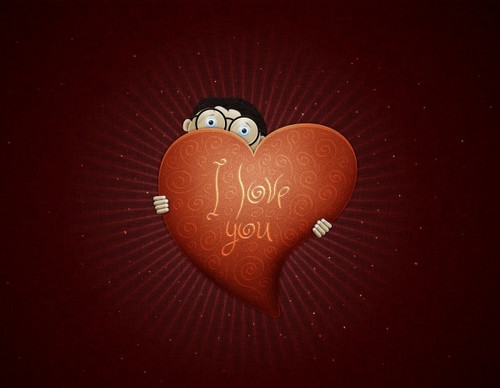 Открытки, картинки и анимашки с надписью «I love you»