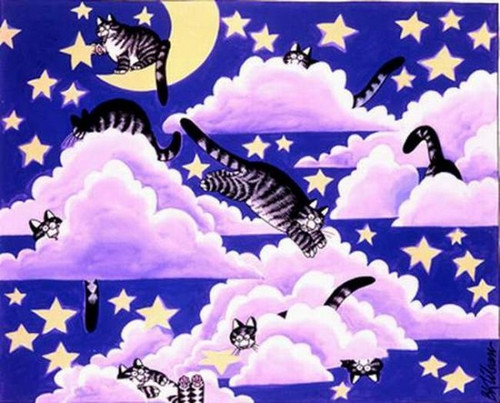 Картинки, открытки и анимация на день кошек, скачать бесплатно