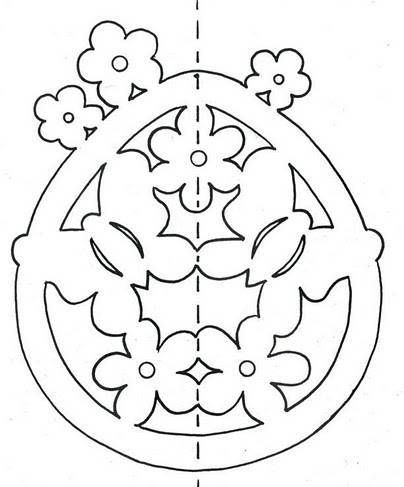Шаблоны трафареты к Пасхе