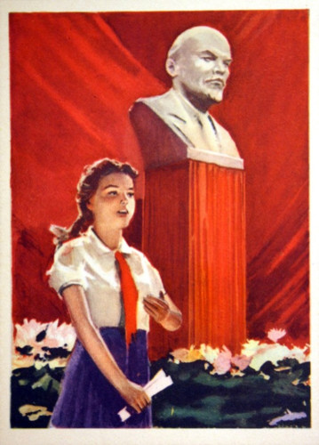 Красивые открытки, картинки и анимашки СССР с днем пионерии