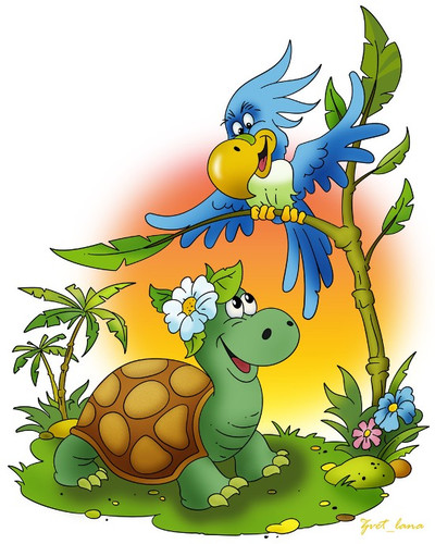 Красивые открытки и анимация с днем черепахи