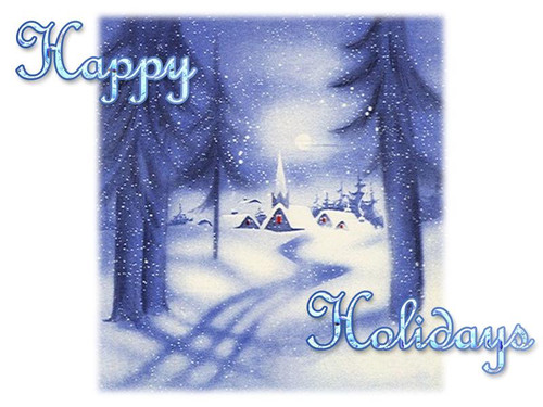 Картинки открытки на английском языке Happy Holidays красивые бесплатн