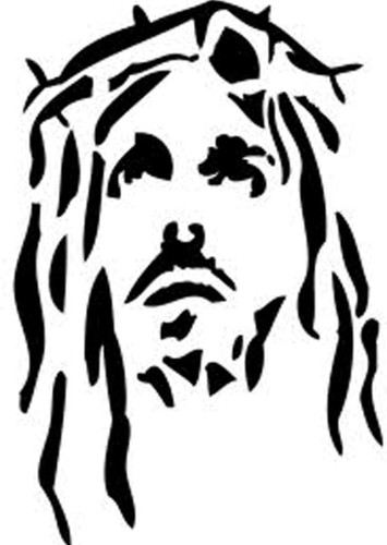 Шаблоны трафареты Иисуса Христа своими руками