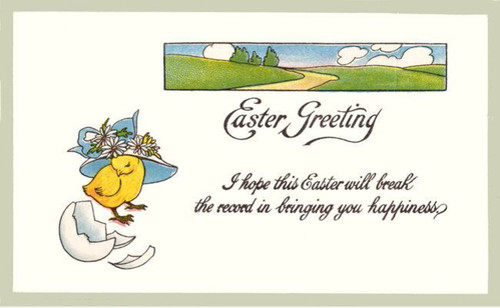 Картинки открытки Easter greetings  скачать