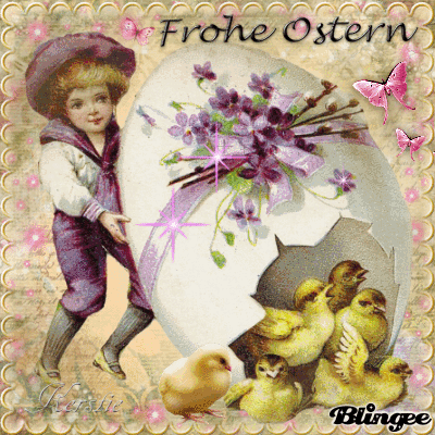 Картинки Frohe Ostern бесплатно